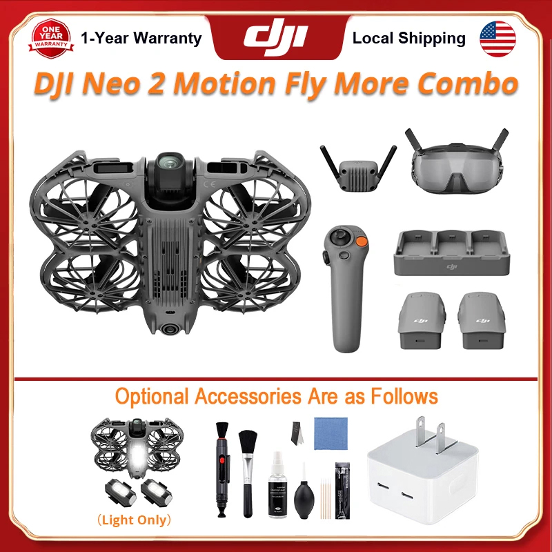 Drone Multispectral - DJI Neo 2 Motion Fly More