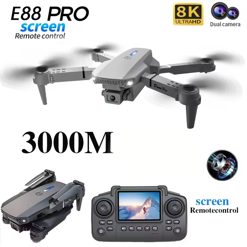 Drone Lidar - 2026 Yeni E88 Drone 8K HD
