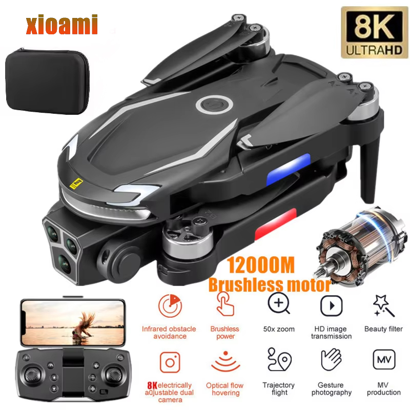 Drone Multispectral - Yeni V88 8K GPS Profesyonel Engellerden