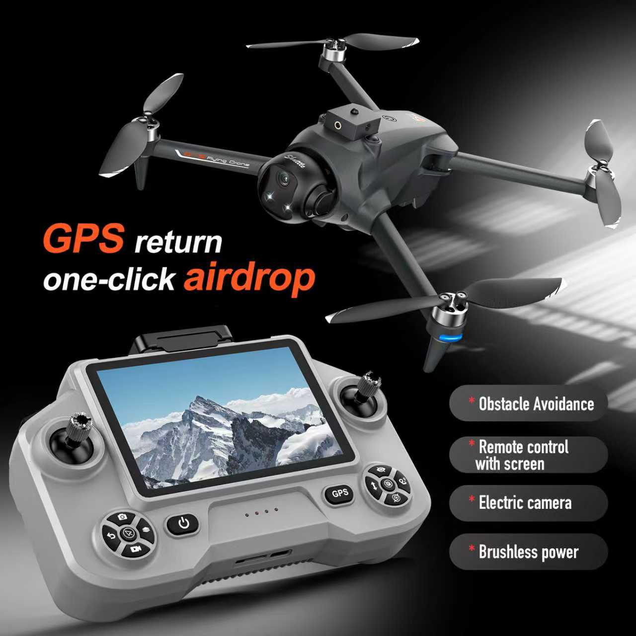 Drone Mapping - YL059 FPV GPS Quadcopter Drone 8K