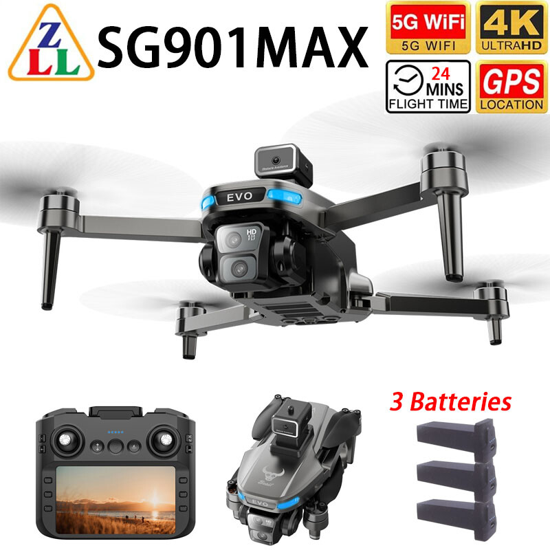 Drone Mapping - ZLL SG901MAX Drone GPS WIFI FPV