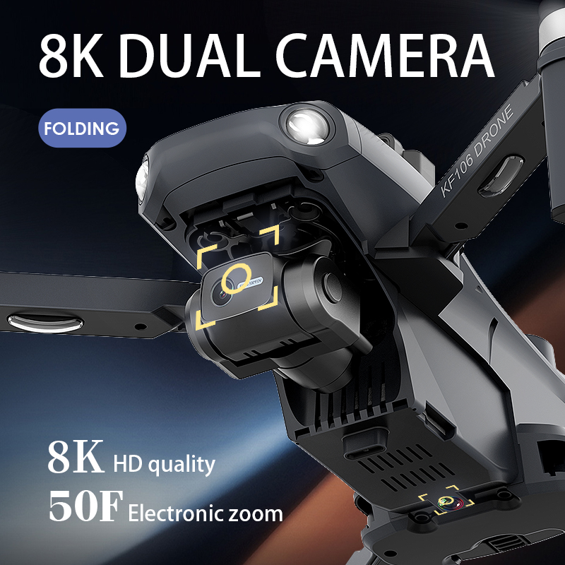 2022 YENI KF106 Max Drone 8K P - Drone Multispectral incelemesi ve fiyatı