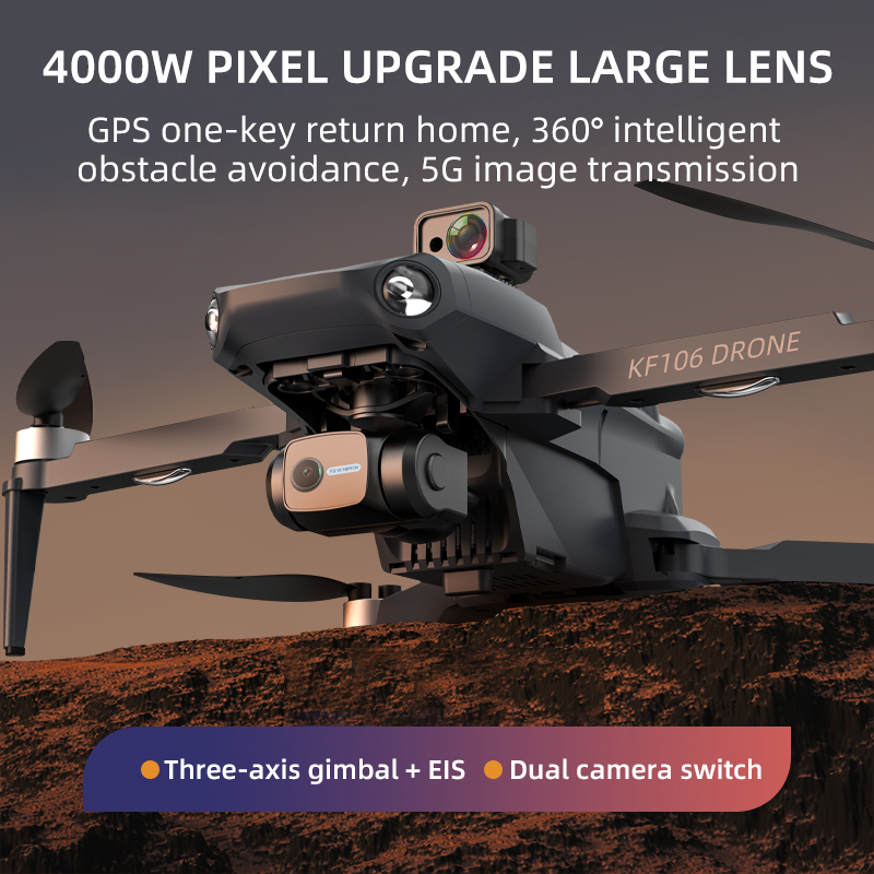 2022 YENI KF106 Max Drone 8K P - Drone Multispectral incelemesi ve fiyatı