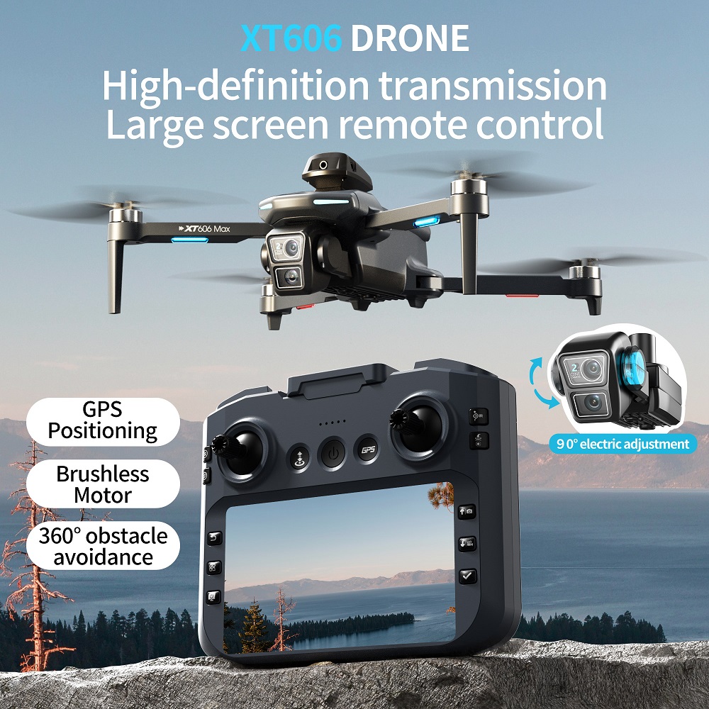 XT606 MAX 3 pil Drone 4k 8K HD - Drone Surveying incelemesi ve fiyatı