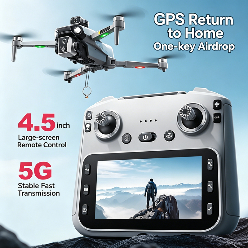 K19 MAX GPS Drone 4K Profesyon - Drone Surveying incelemesi ve fiyatı