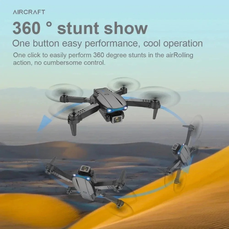 E99Pro HD 4K Çift WiFi FPV Dro - Drone Multispectral incelemesi ve fiyatı