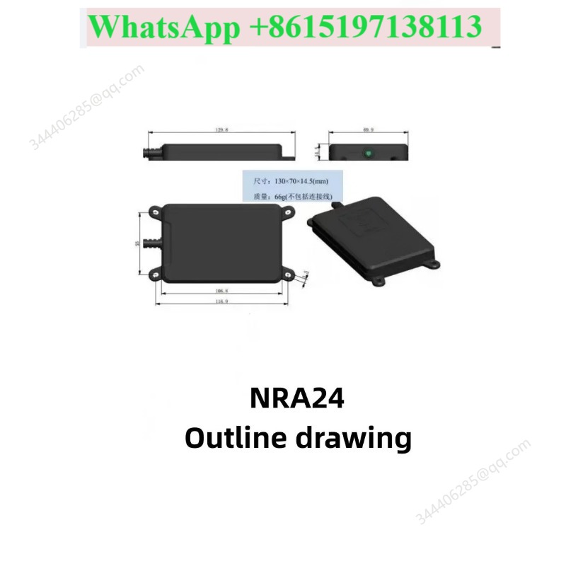 NRA24 200m 24GHz UAV drone alt - Drone Lidar incelemesi ve fiyatı